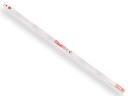 Blokwaterpas BMI Eurostar 180 cm aluminium, 2 libellen