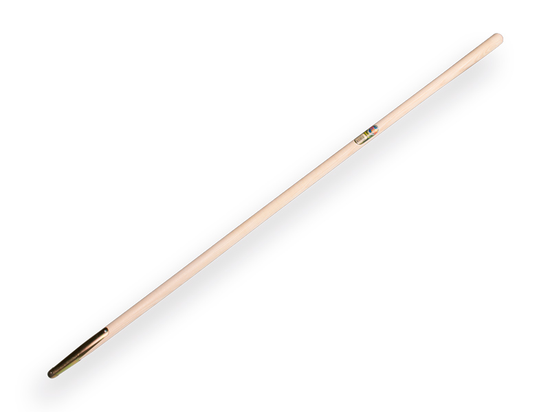 Hooivorksteel ATLAS 165 cm, met veerbus, geboord