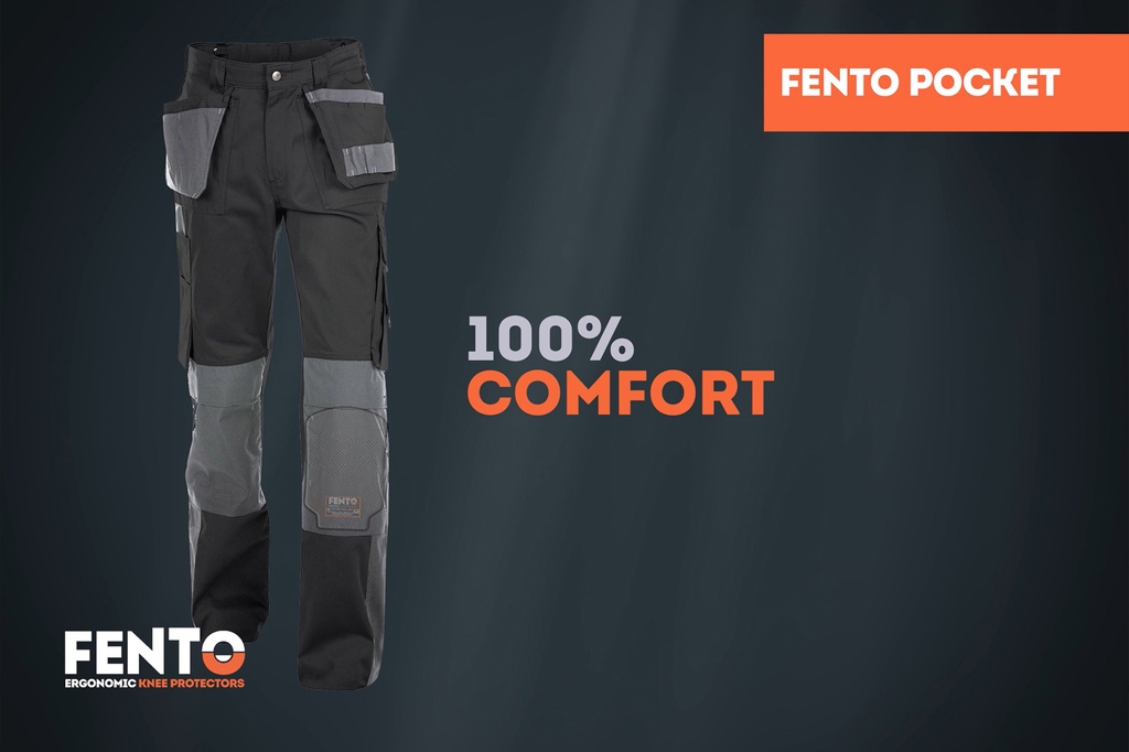 Kniebeschermers FENTO POCKET (per paar)