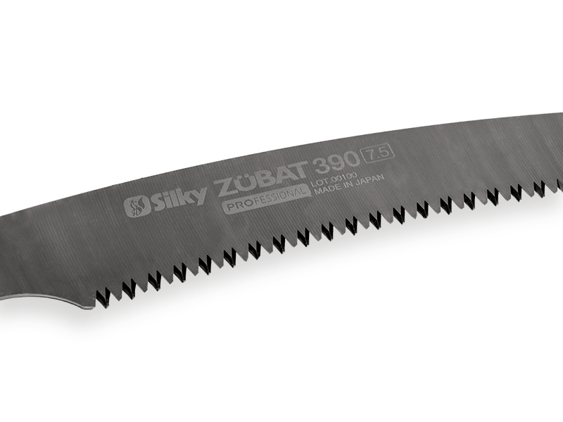Zaagblad voor Silky vaste gebogen snoeizaag Zubat 390-7,5