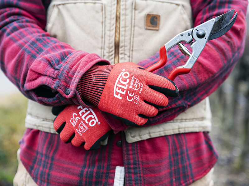 Handschoen Felco 701 maat XL, HPPE vezel met nitril coating