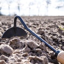 Handhak, De Wit, halve maan gesmeed 14cm essen handvat  140mm,