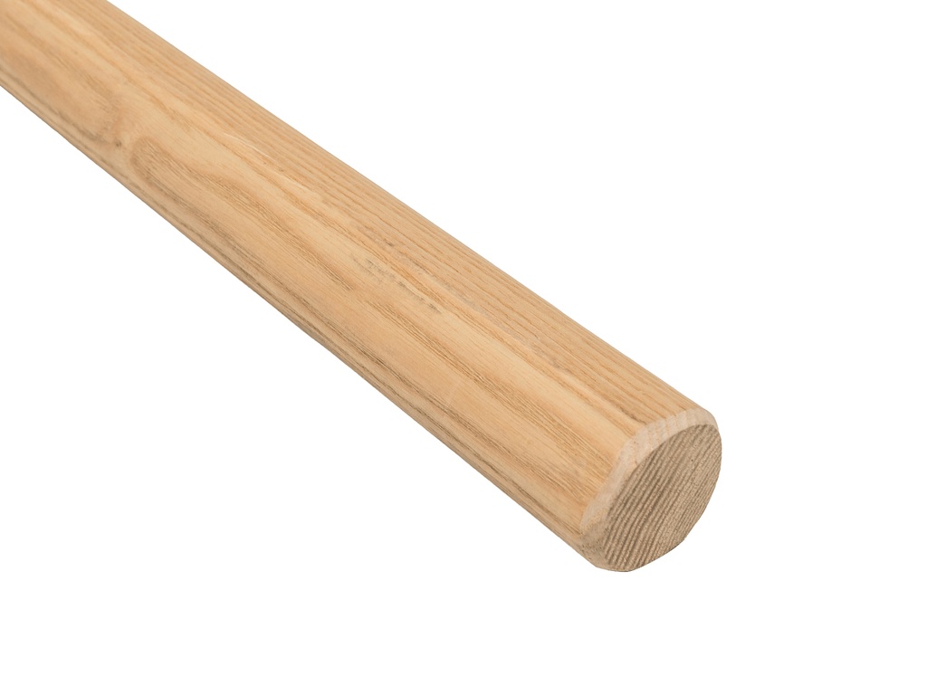 Steel voor richthamer met gat, 100 cm