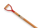 Wortelsteker gesmeed, WELKOOP, breedte 9,5 cm met YD steel, Totale lengte 122,5 cm