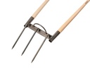 Woelvork AIR-FIT 3 gesm. tanden met stelen