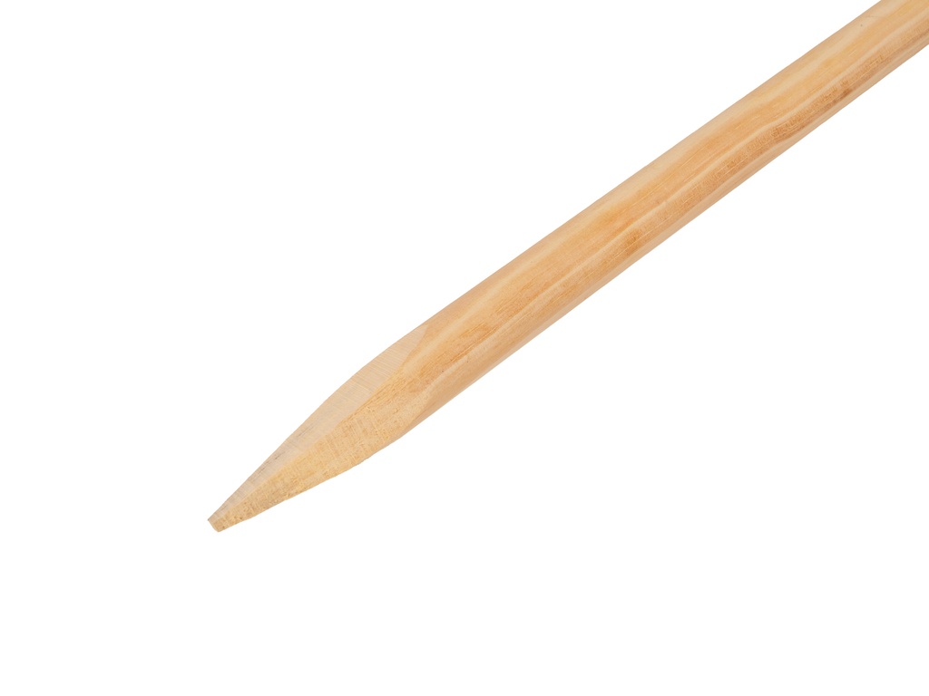 Steel 160 x 2,8 cm.  IKAPÉ  met ring op bovenkant en spits (vierzijdig) aangepunt