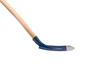 Kabelschop ATLAS DIAMANT 11,5 cm 3/4 blauw, onderkant spits, met ATLAS schopsteel 110 cm