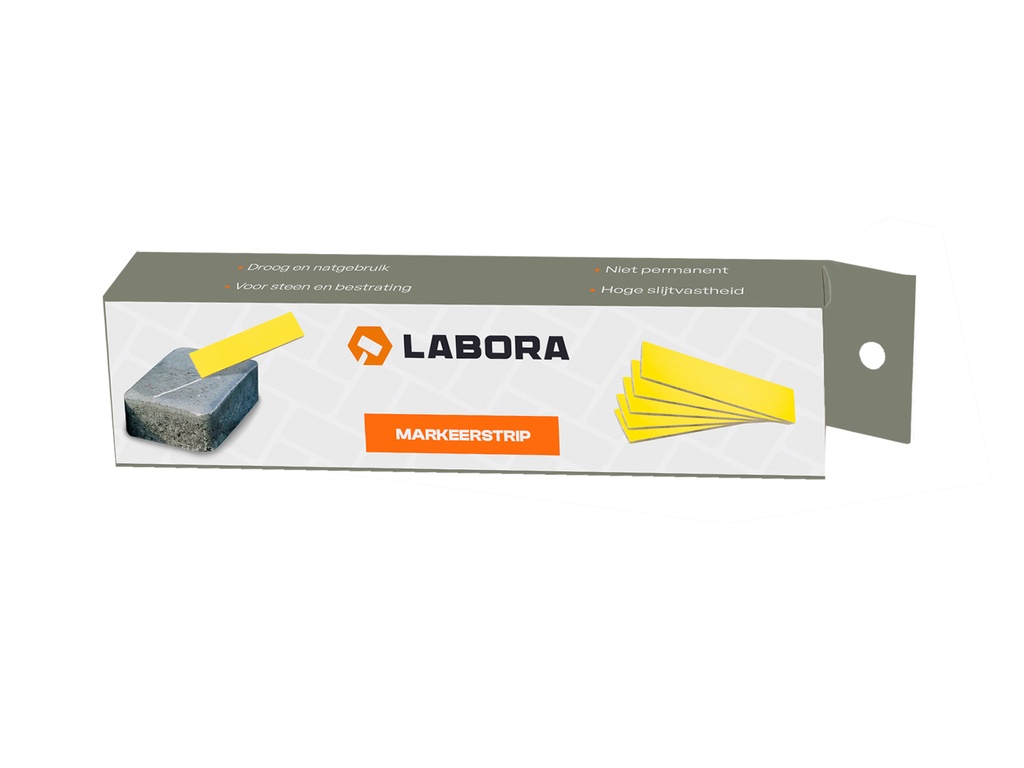 Markeerstrip LABORA (per bundel van 5 stuks)