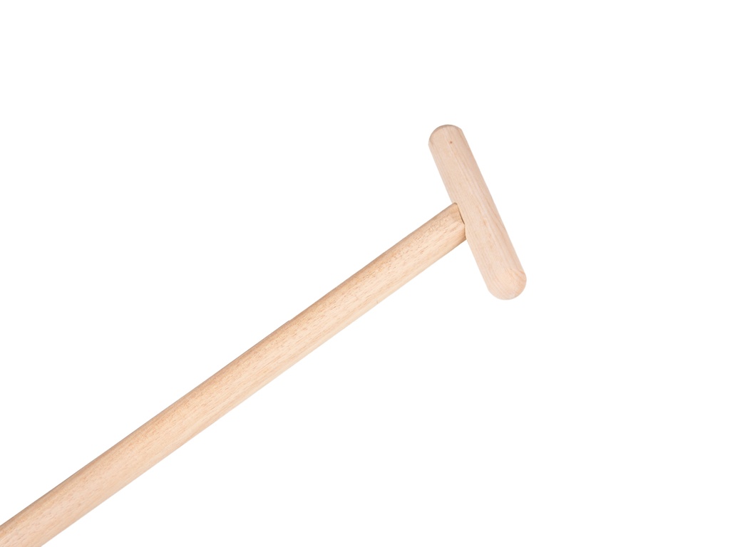 Schoffelwieder DE WIT 14 cm, met steel 170 x 3,0 cm en doorgestoken hilt