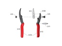 Snoeischaar FELCO 5, basic model, knipt tot 25 mm