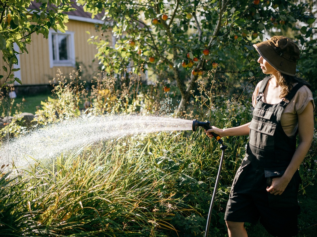 FISKARS Solid Broeskop multi, 3 standen, met knijpbediening  