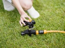FISKARS Sectorsproeier metaal met wielen