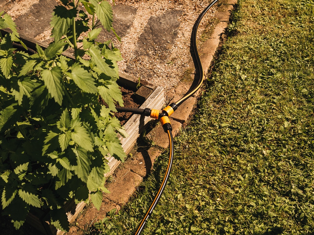 FISKARS Druppelslang 13 mm (1/2”) 15 meter On/Off