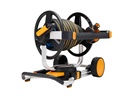 FISKARS Slanghaspel Manueel XL met wielen, inclusief 20 meter tuinslang