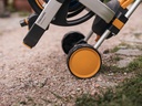 FISKARS Slanghaspel Manueel XL met wielen, inclusief 20 meter tuinslang