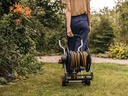 FISKARS Slanghaspel Manueel XL met wielen, inclusief 20 meter tuinslang