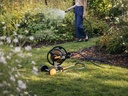 FISKARS Slanghaspel Manueel XL met wielen, inclusief 20 meter tuinslang