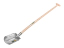 Steekbats ATLAS DIAMANT 1/4 000 gehard, gepolijst, RONDE OPSTAP, met ATLAS Meetsteel 110 cm gebogen