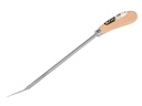 Aspergemes gesmeed 44 cm, met houten greep
