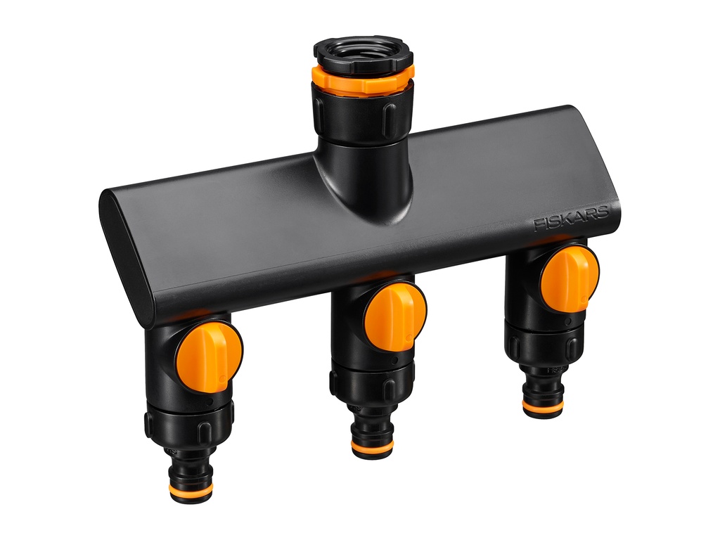 FISKARS Kraankoppeling 3-weg waterverdeler On/Off