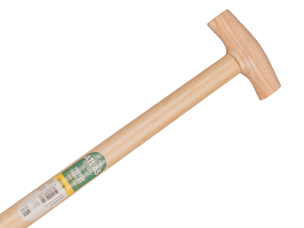 Spadesteel ATLAS Ecofiber 85 cm ingefreesd, met Engelse kruk, voor zwanenhals spade