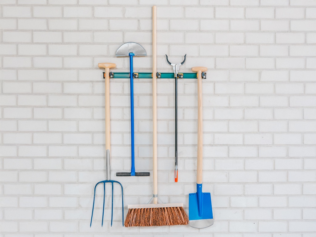 Toolrail Jimmy 75cm rail, inclusief 5 clips