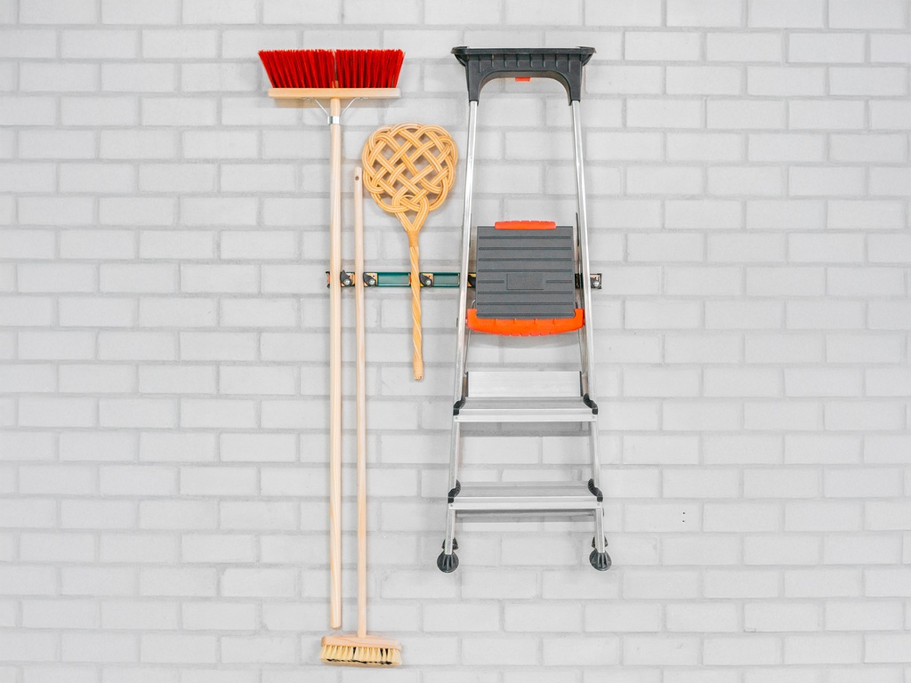 Toolrail Jimmy 75cm rail, inclusief 5 clips