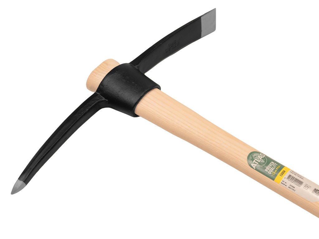 Pikhouweel ATLAS 2 kg met ovale ATLAS steel 90 cm