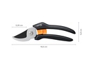 24 x Snoeischaar FISKARS Solid P121 bypass, knipt tot 18 mm met display