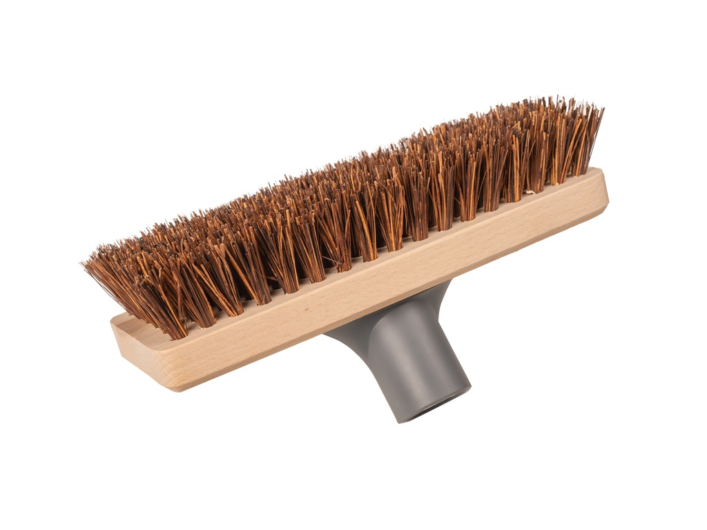 Terrasbezem - Schrobbezem SOLIDE union 20 cm, met stokhouder, zonder steel