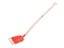 Betonschop ATLAS DIAMANT 1/2 0 rood, extra gehard, RONDE OPSTAP, Blijhamsteel 110 cm extra dubbel gebogen