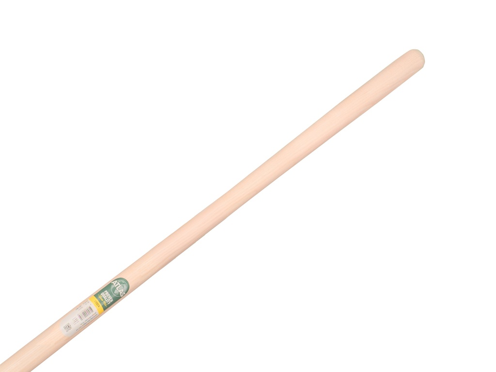 Kabelschop ATLAS DIAMANT 16 cm 3/4 blauw, onderkant spits, RONDE OPSTAP, met ATLAS batsesteel 130 cm