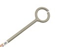 Draadpen LABORA 600 x 10 mm verzinkt, met oog