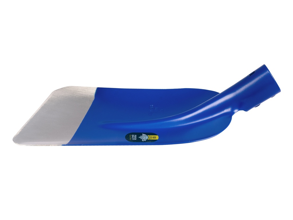 Betonschop ATLAS DIAMANT 1/2 0 blauw, gehard en gepolijst, afgerond, zonder steel