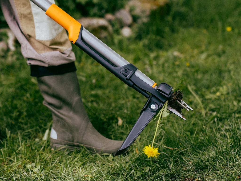 Onkruidtrekker FISKARS Ergonomic, lengte 106 cm