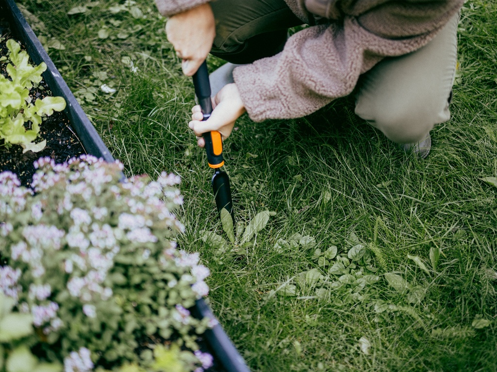 FISKARS OneClick Onkruidsteker - Paardenbloemsteker