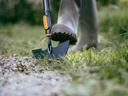 FISKARS OneClick Graskantsteker met gehard stalen blad en opstapjes