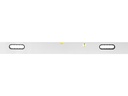 Strijklat - Afreilat LABORA 180 cm, 100 x 18 mm, met 2 libellen en 2 handgrepen
