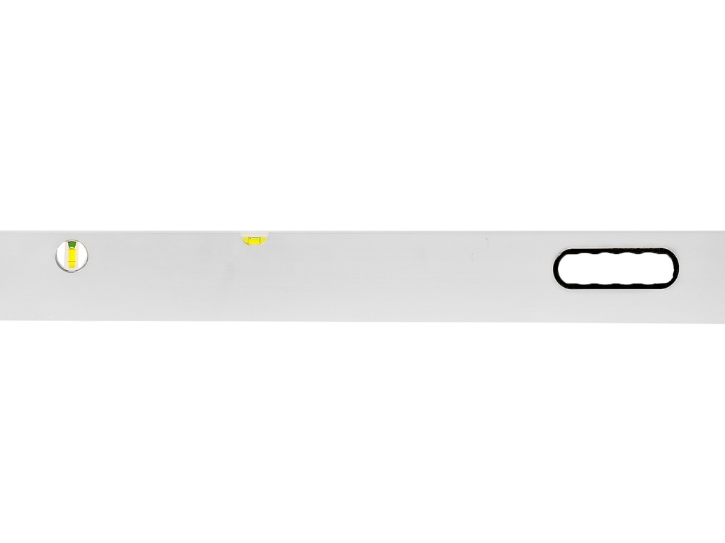 Strijklat - Afreilat LABORA 250 cm, 100 x 18 mm, met 2 libellen en 2 handgrepen