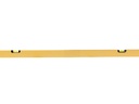 Waterpas LABORA Gold 180 cm, dikwandig aluminium, met 4 libellen en stelvoetjes