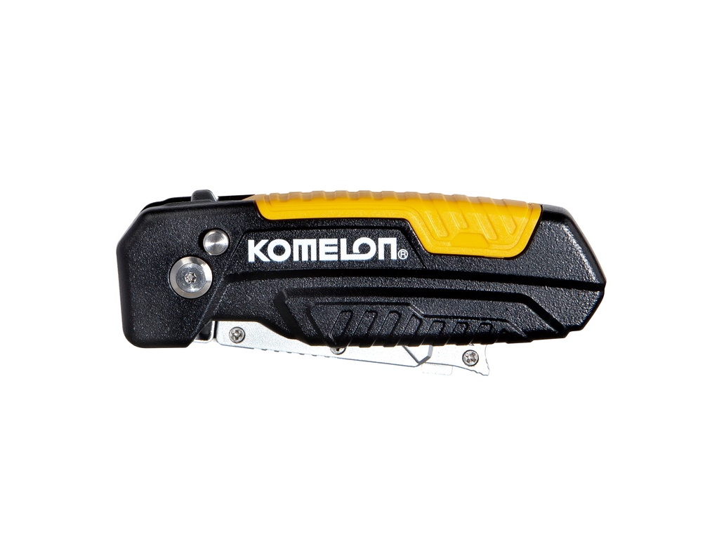 Komelon vouwmes - schraper met RVS houder en riemclip