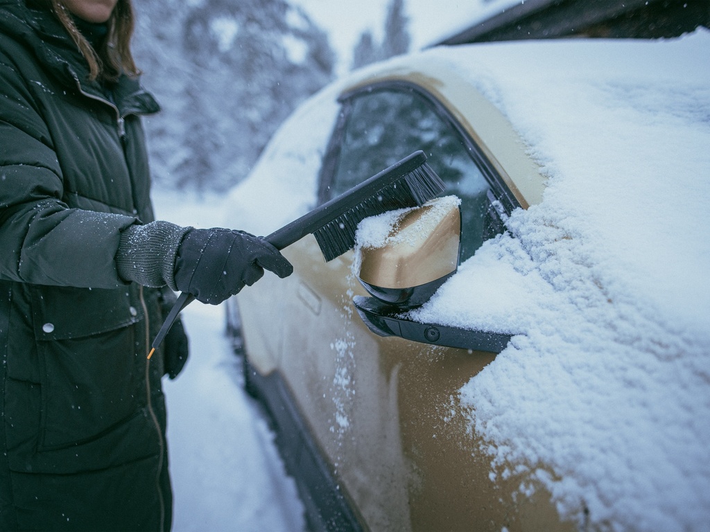 IJskrabber FISKARS Solid met sneeuwborstel