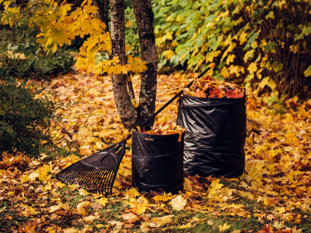 Tuinafvalzak FISKARS Solid popup 172 liter