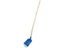 Schepbats ATLAS DIAMANT 3/4 1 blauw, gehard en gepolijst, met ATLAS batsesteel 130 cm gebogen, FSC 100%