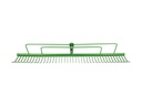 Grashark ATLAS staal 70 cm met 40 gebogen tanden en beugel, zonder steel