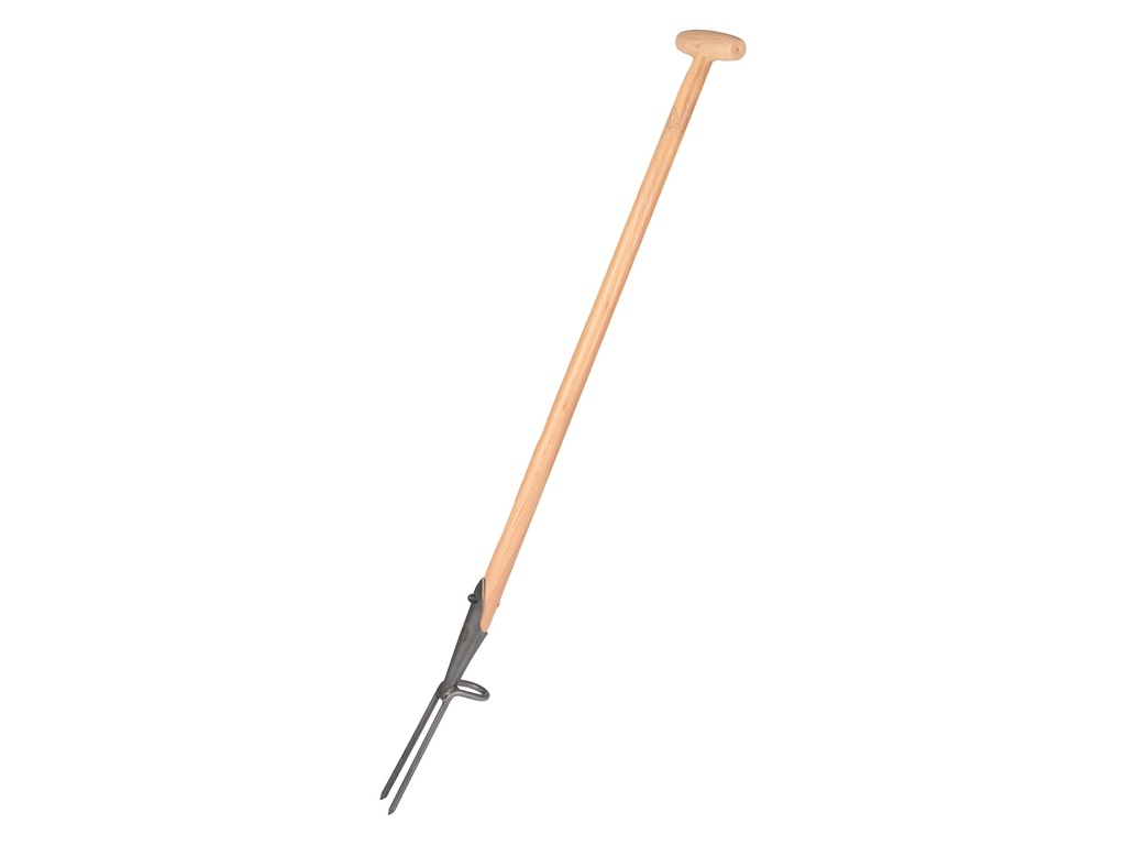 Wiedvork - Onkruidsteker DE WIT 2 tands, met ESSEN T-steel 80 cm