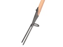 Wiedvork - Onkruidsteker DE WIT 2 tands, met ESSEN T-steel 80 cm