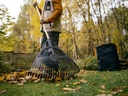 Bladhark FISKARS Solid XL, 65 cm breed, met gelakte ESSEN steel