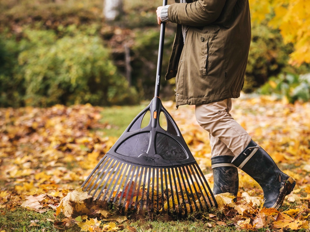 Bladhark FISKARS Solid XL, 65 cm breed, met aluminium steel