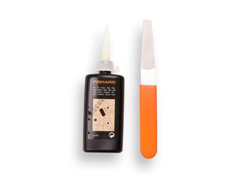FISKARS maintenance set, diamond file and oil
